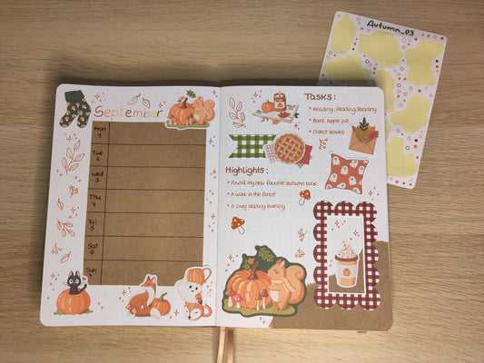 Weekly Planner: Autumn