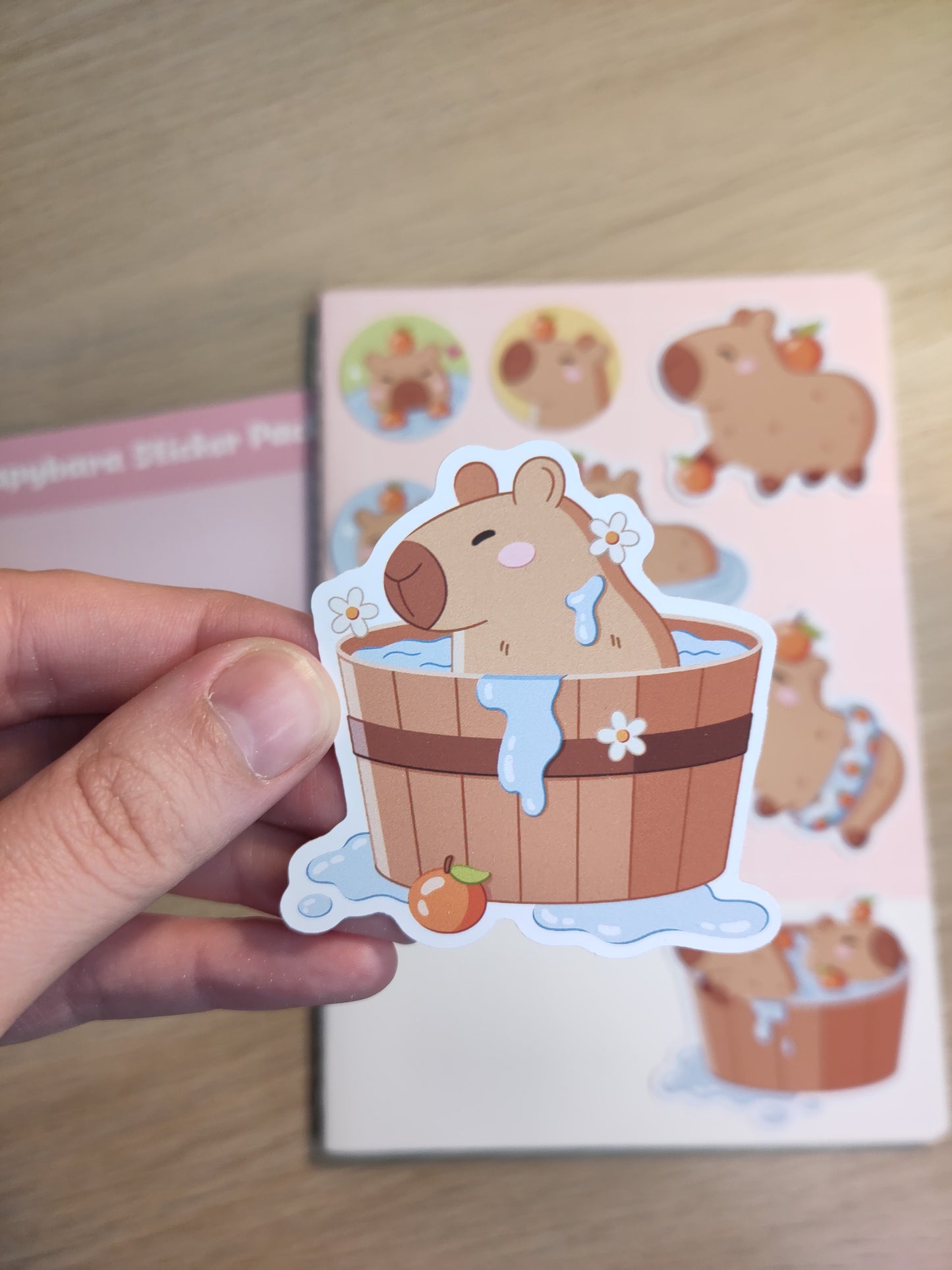 Sticker Pack - Capybaras