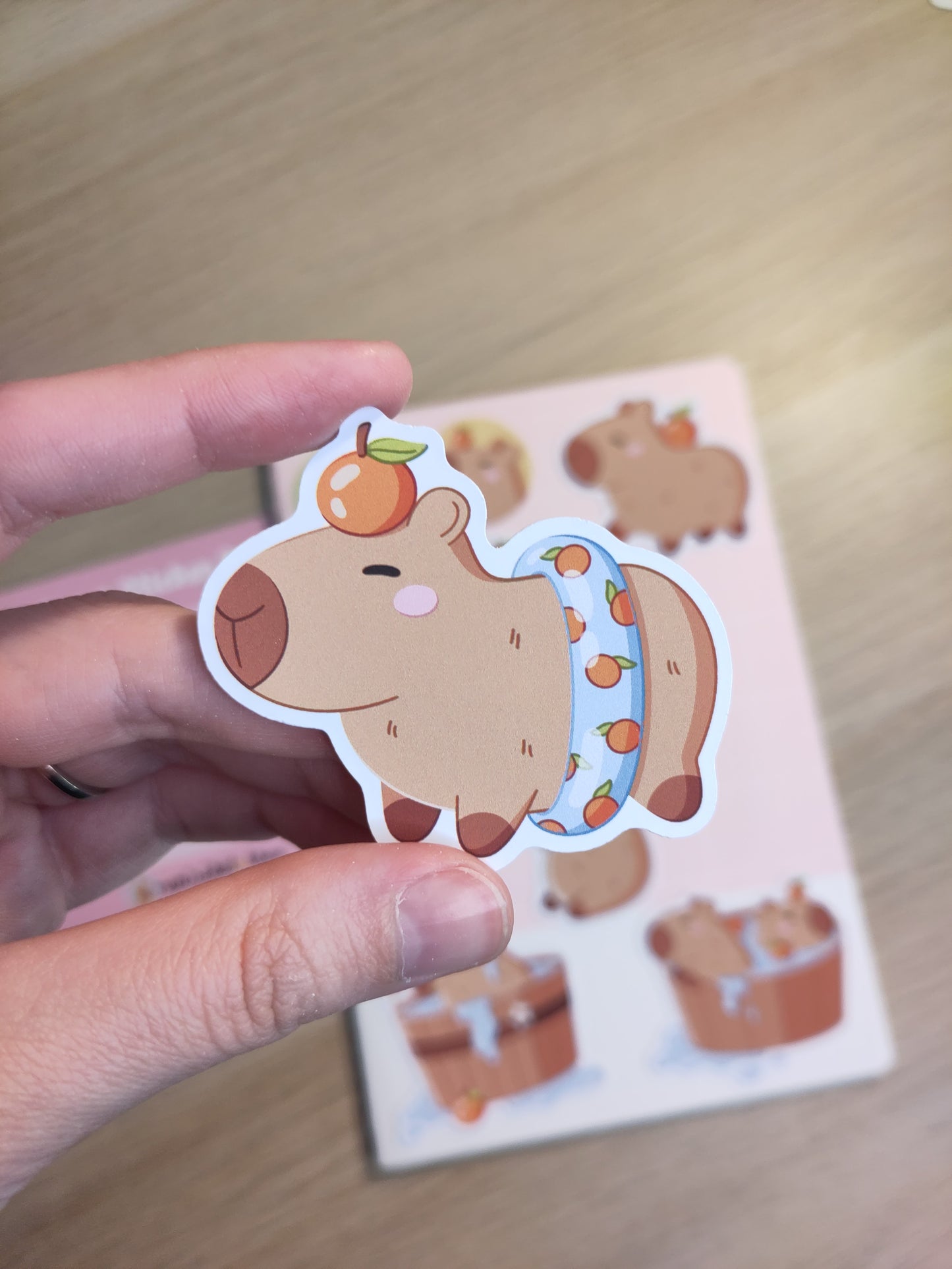 Sticker Pack - Capybaras