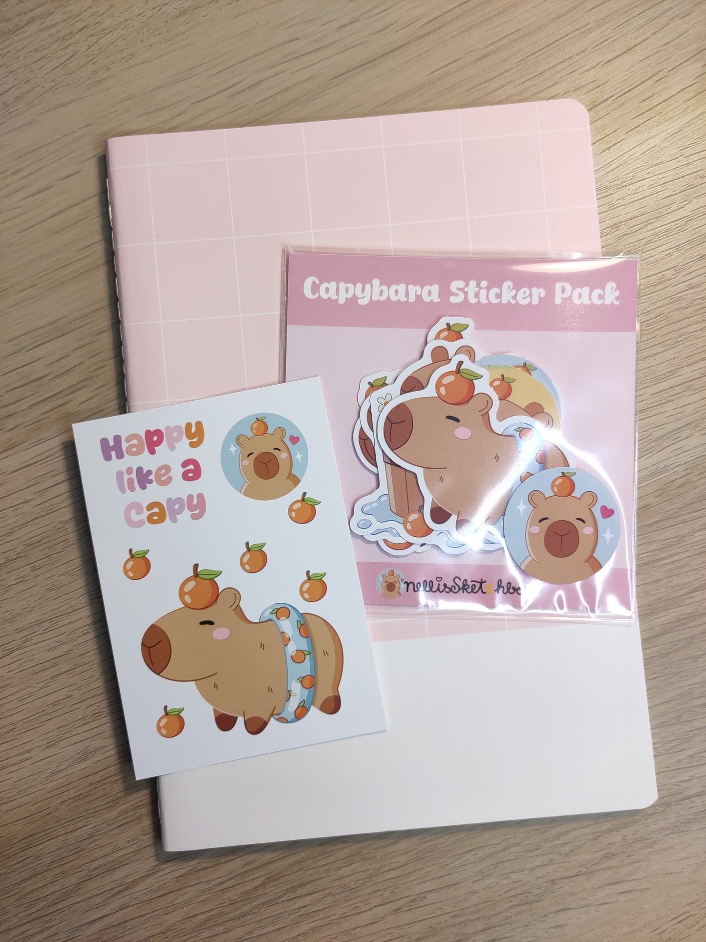 Sticker Pack - Capybaras