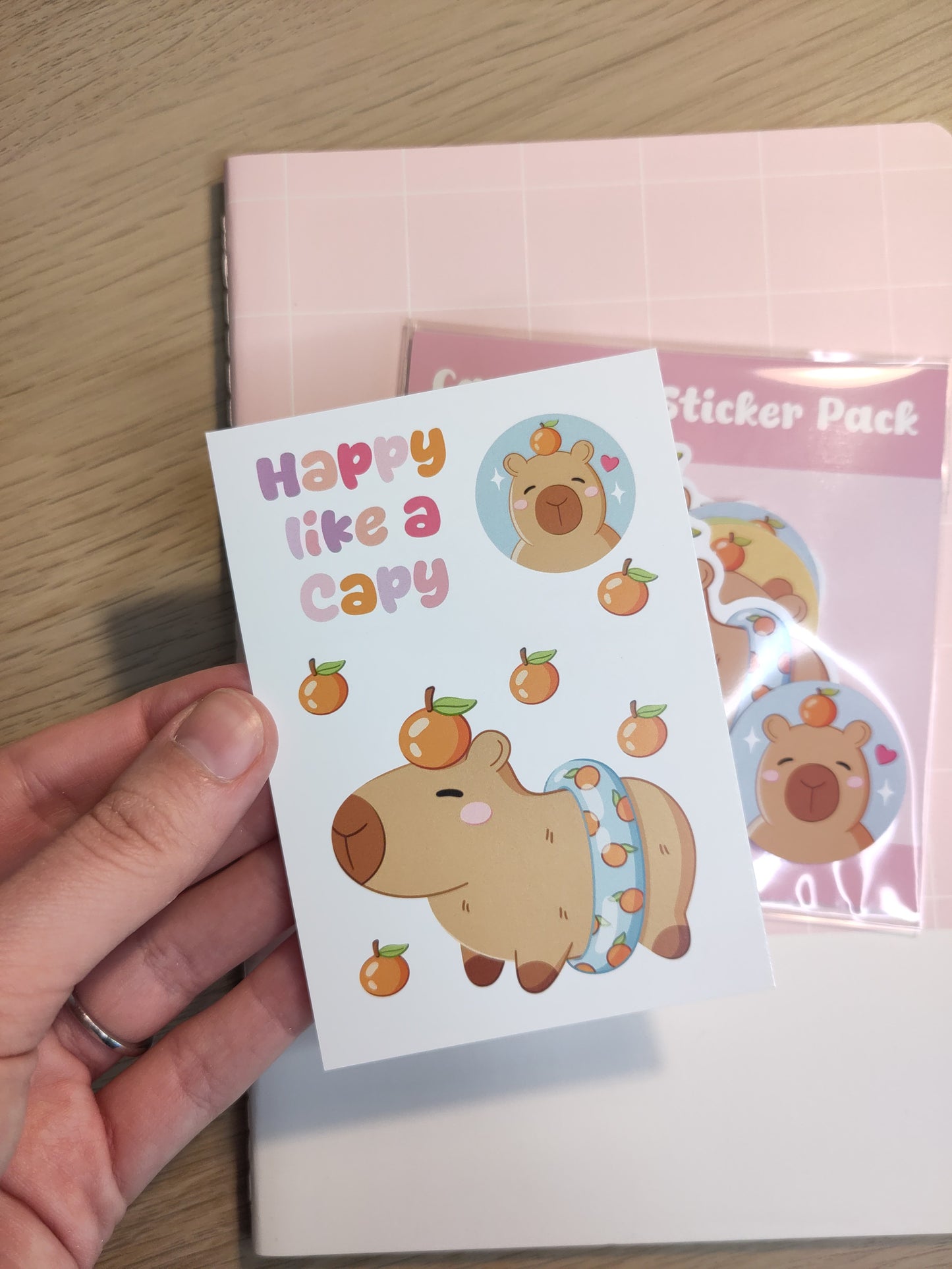 Sticker Pack - Capybaras