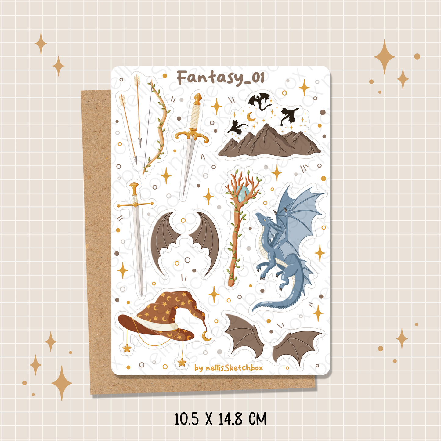 Sticker Sheet - Fantasy_01