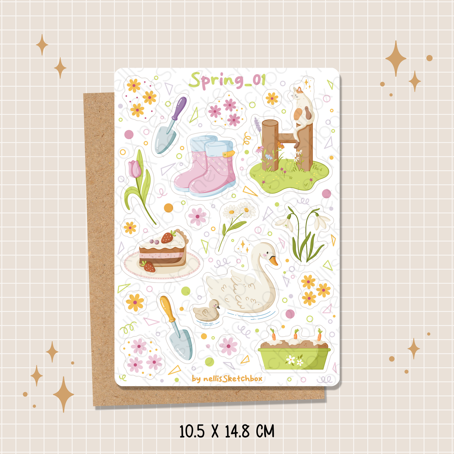 Sticker Sheet - Spring_01