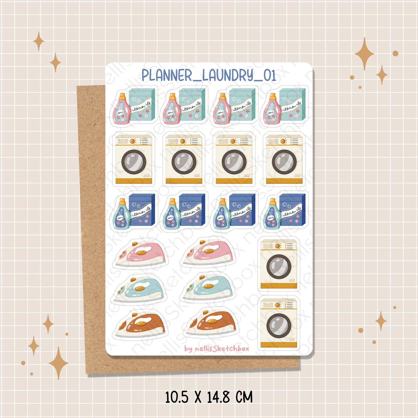 Planner Stickers - Laundry_01