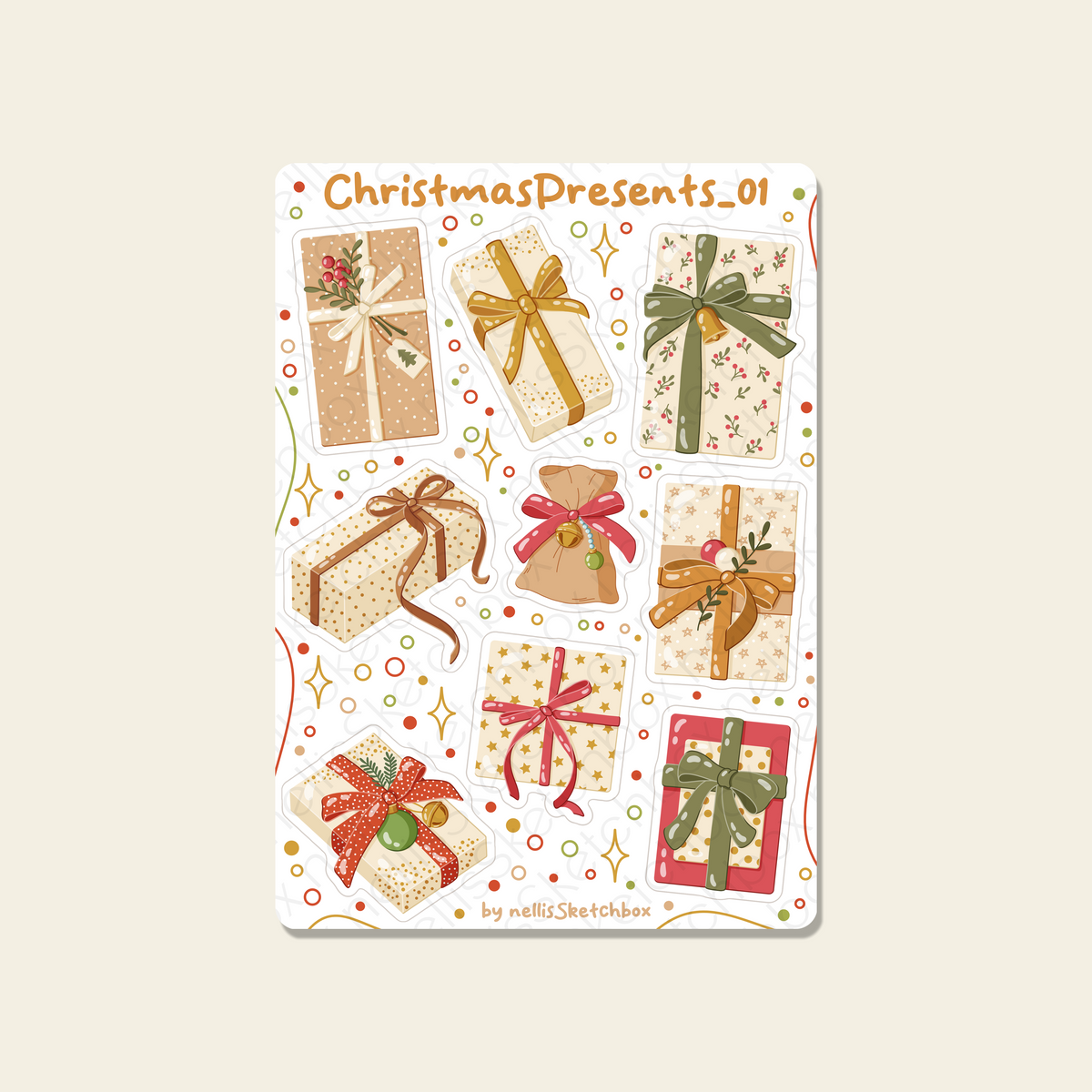 Sticker Sheet - ChristmasPresents_01
