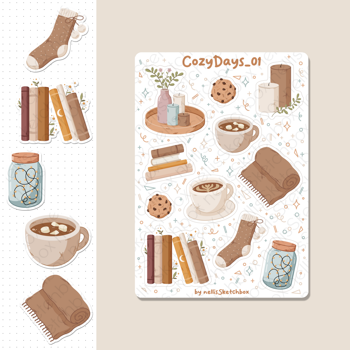Digital Stickers - CozyDays_01
