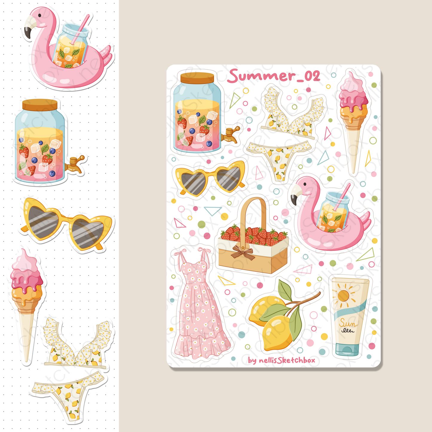 Digital Stickers - Summer_02