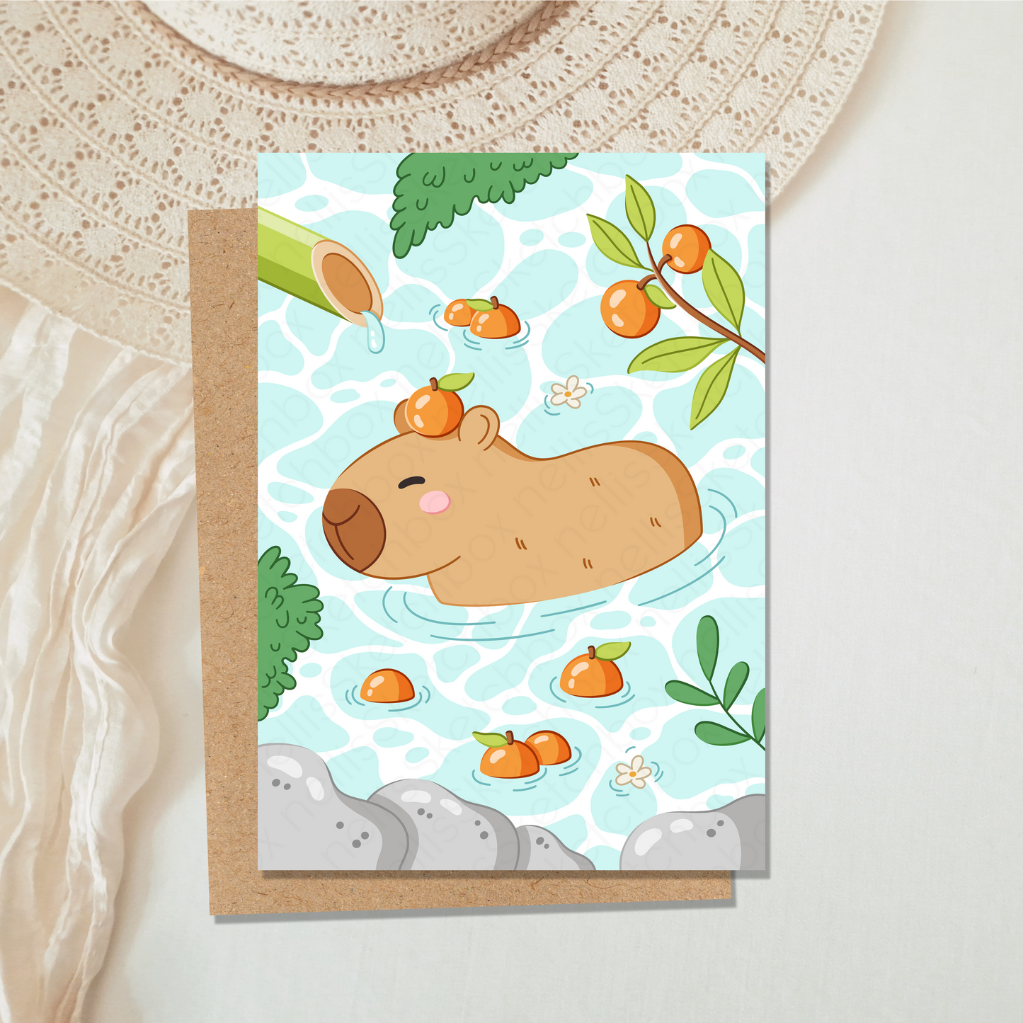Digital Illustration - Capybara