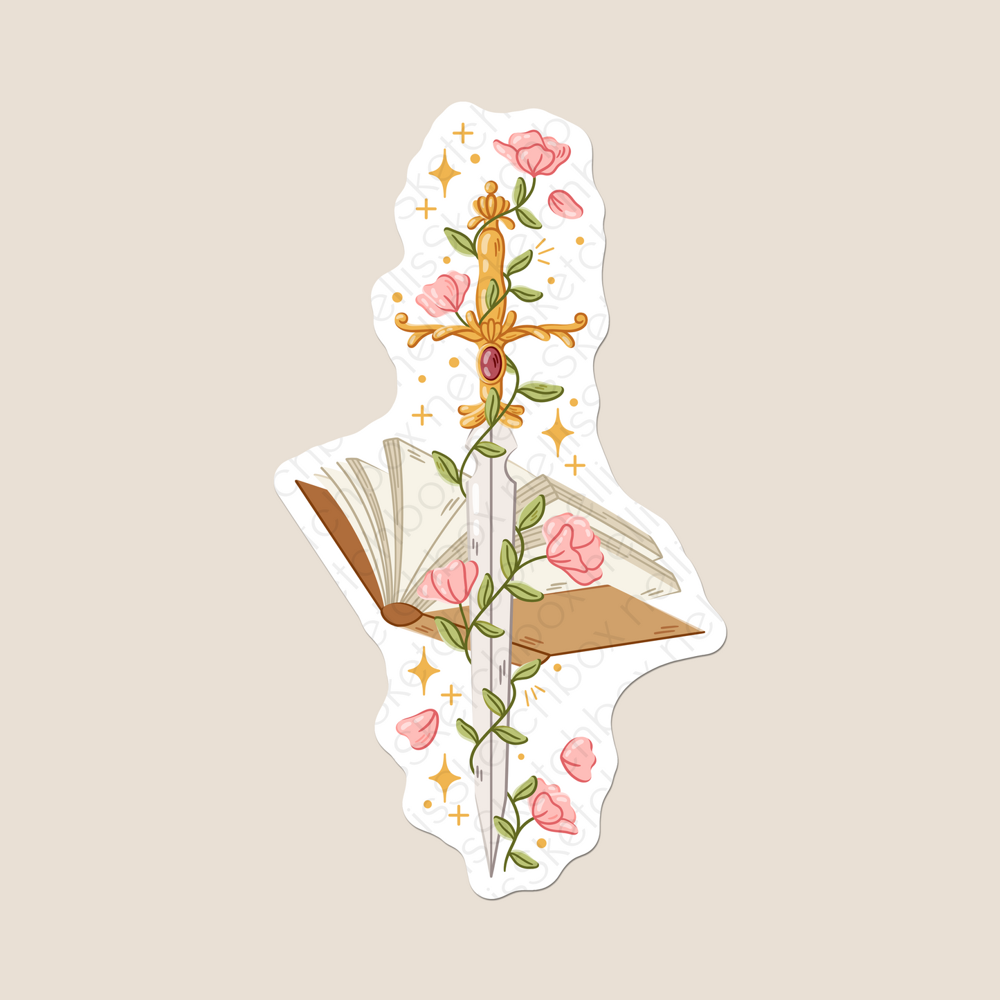Digital Sticker - Sword
