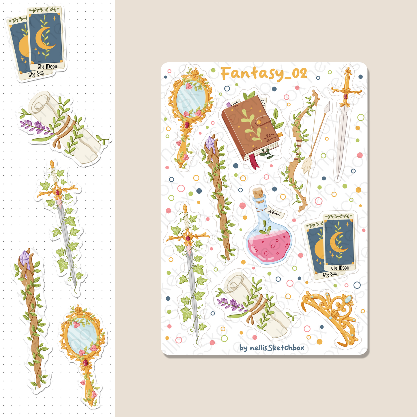 Digital Stickers - Fantasy_02