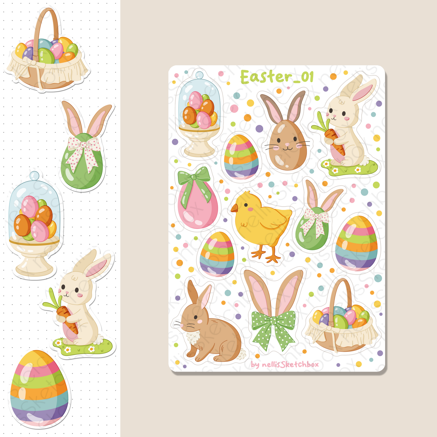 Digital Stickers - Easter_01