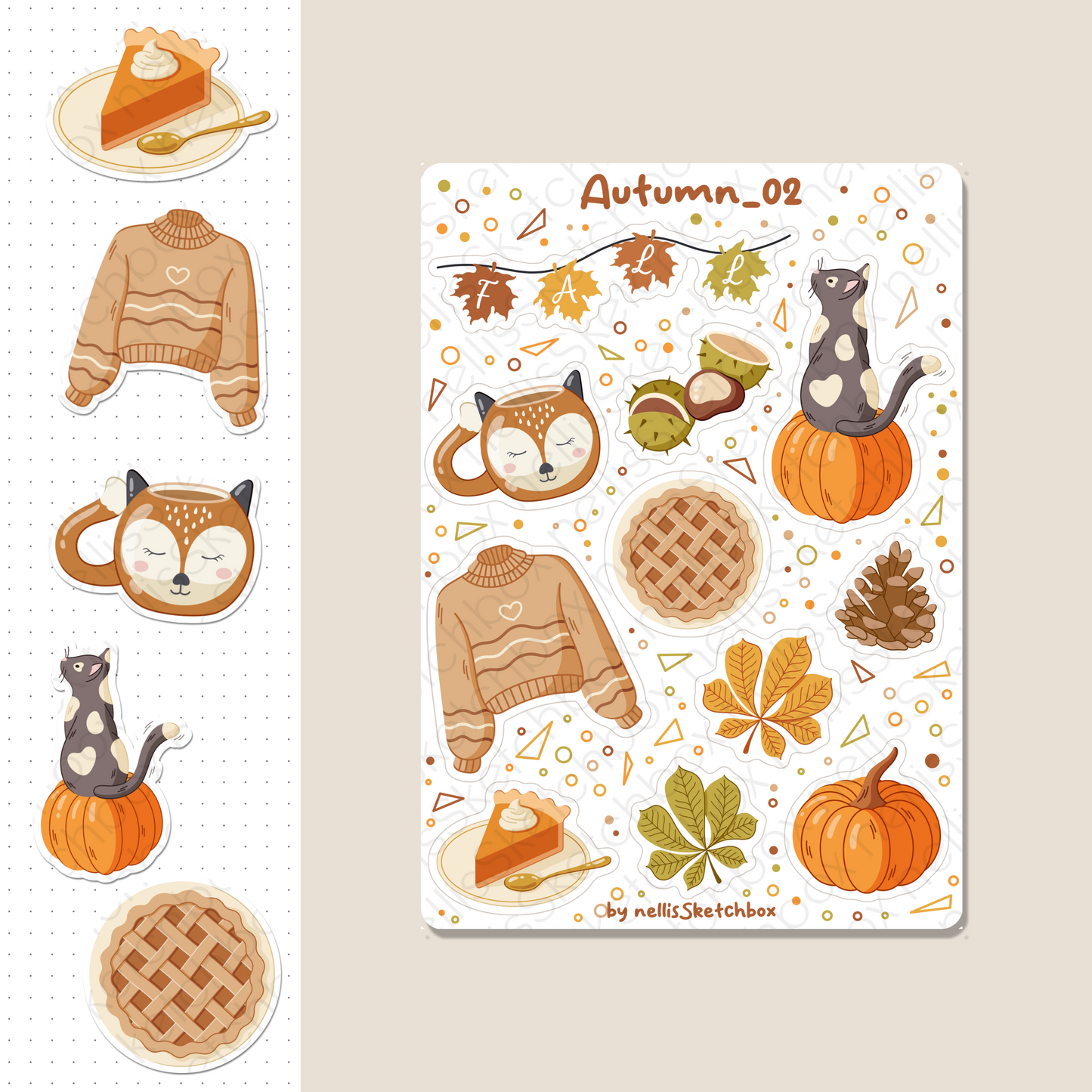 Digital Stickers - Autumn_02