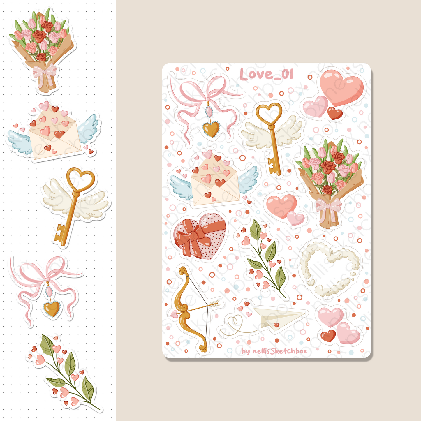 Digital Stickers - Love_01