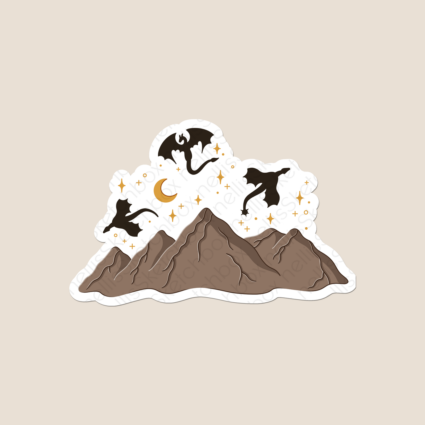 Vinyl Sticker - Dragons
