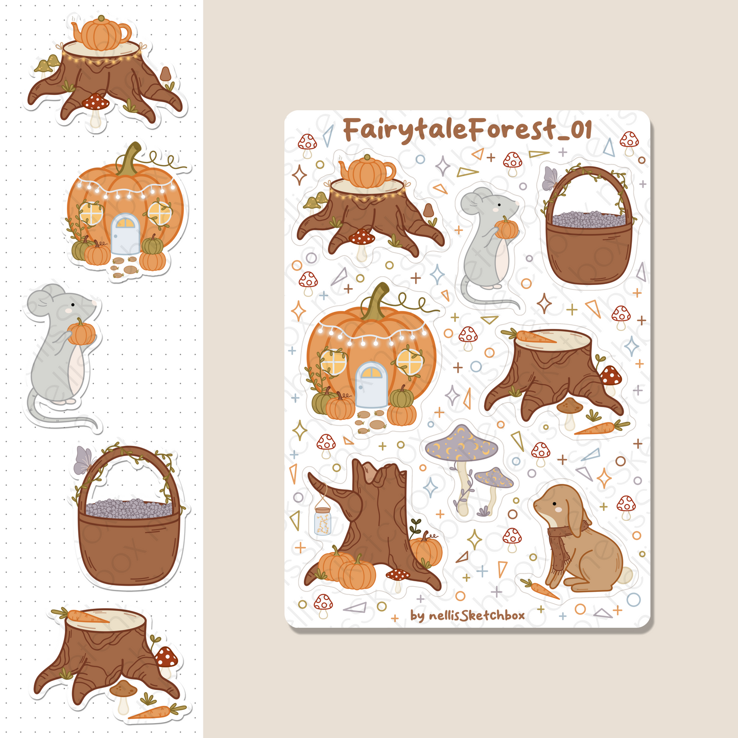 Digital Stickers - FairytaleForest_01