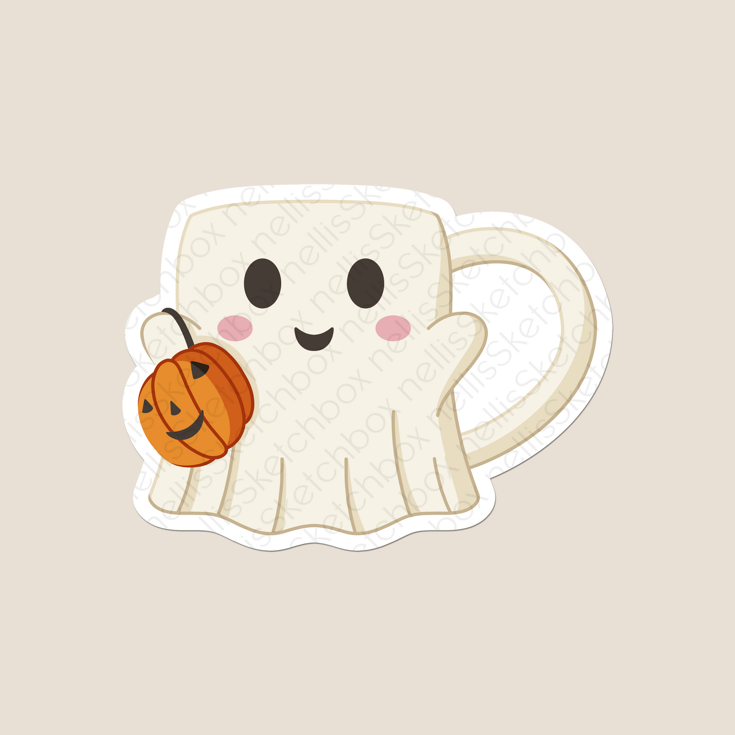 Vinyl Sticker - GhostMug