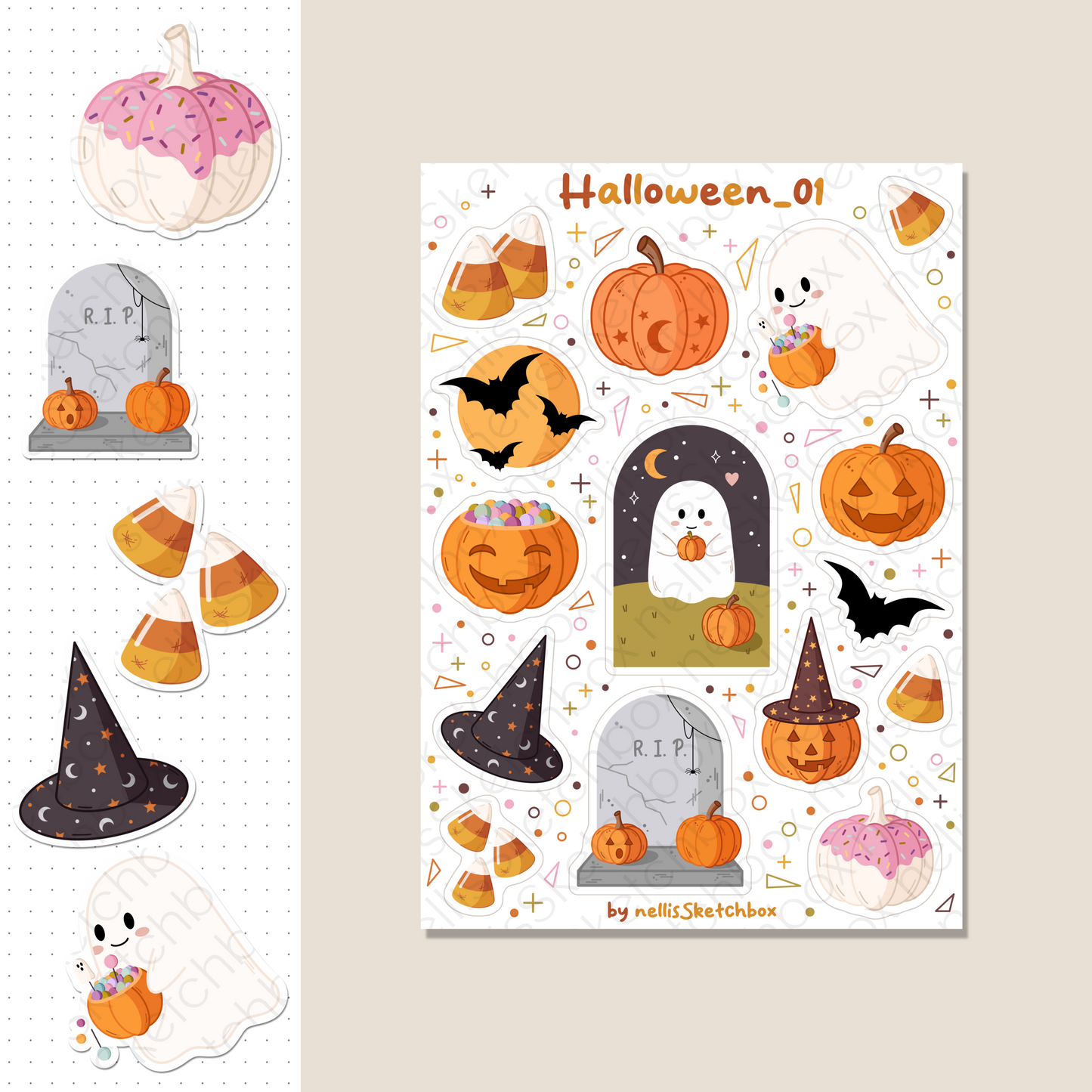 Digital Stickers - Halloween_01