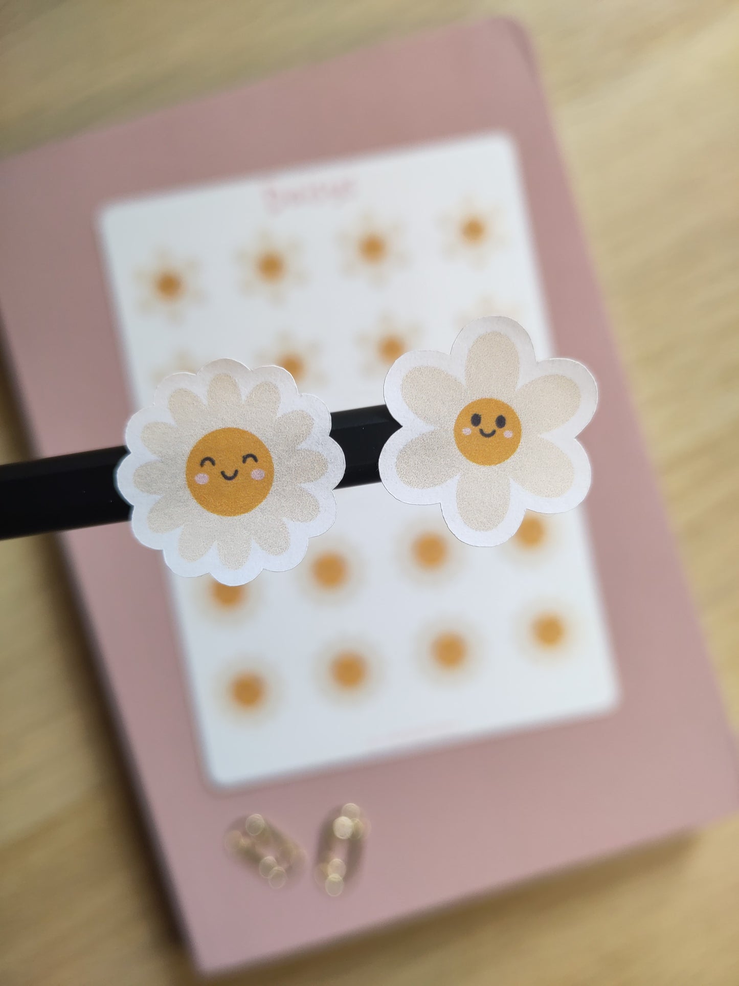 Sticker Sheet - Daisies