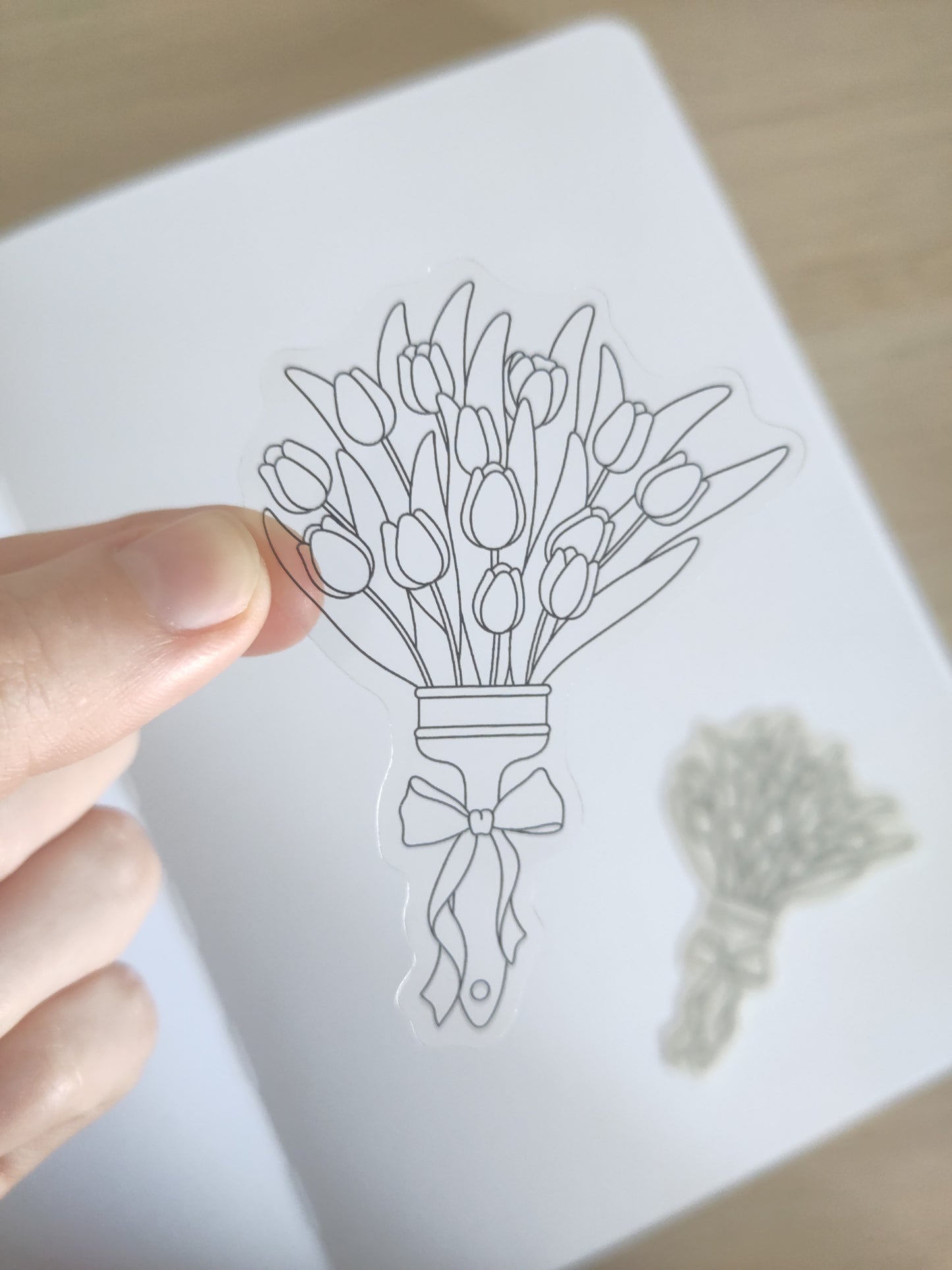 Transparent Sticker - TulipBrush