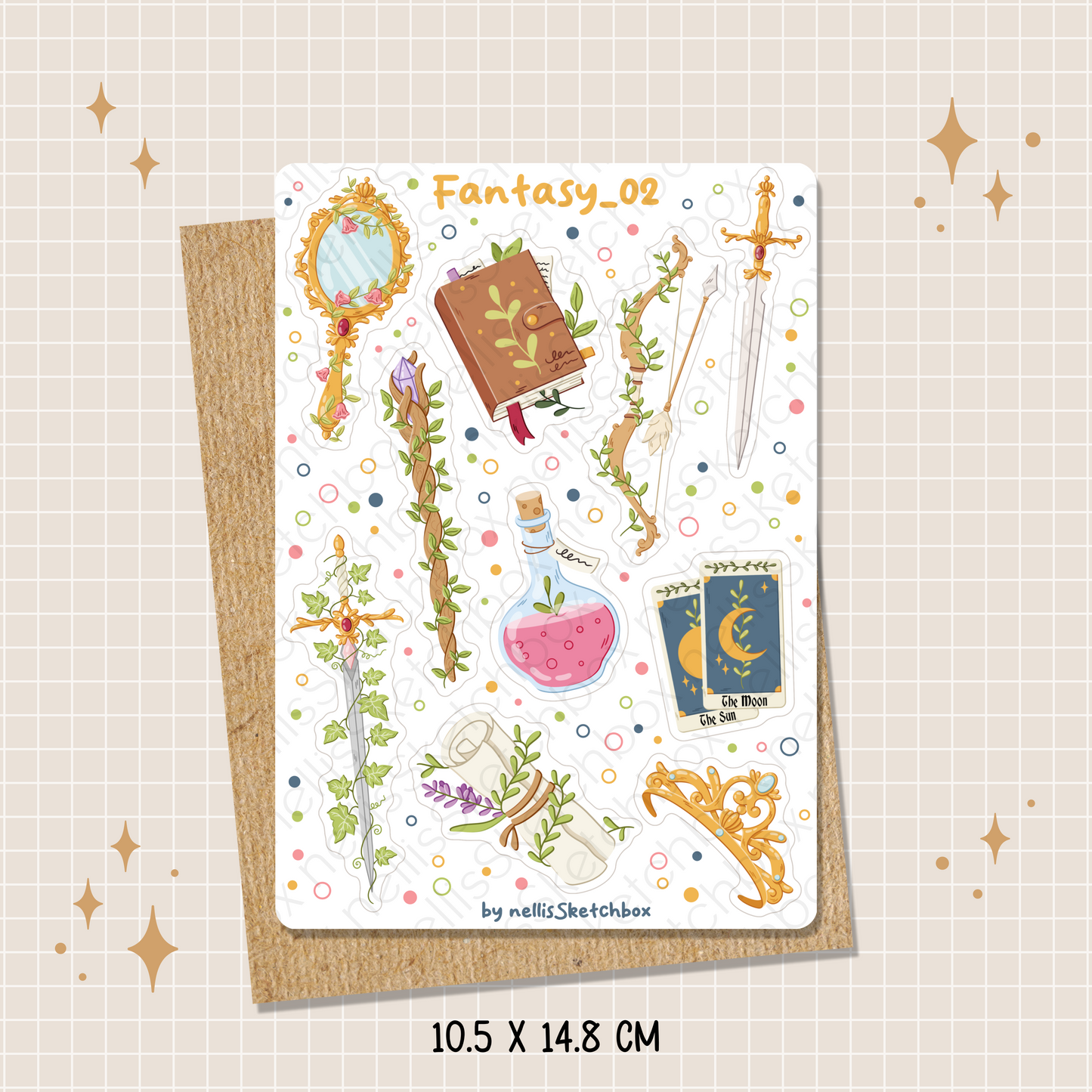 Sticker Sheet - Fantasy_02