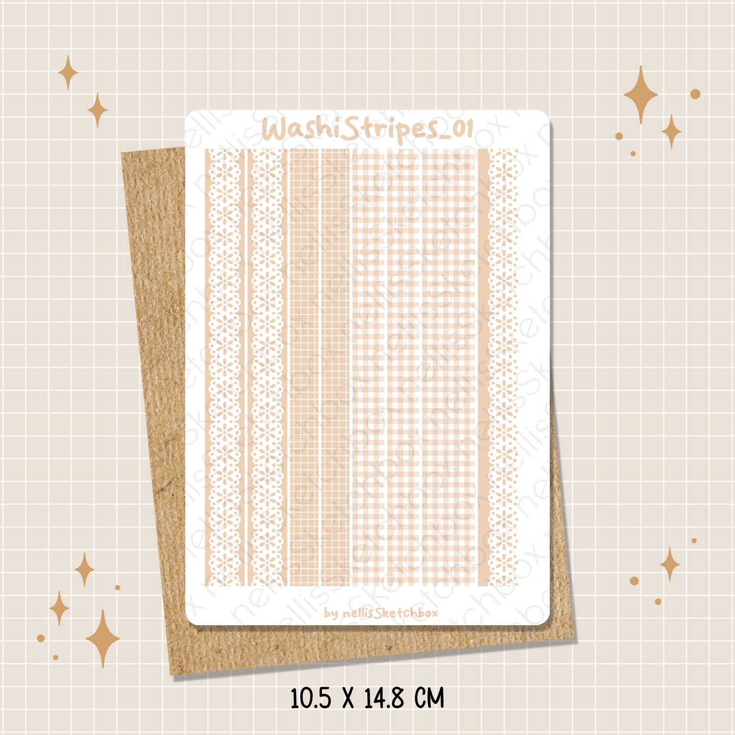 Sticker Sheet - WashiStripes_01