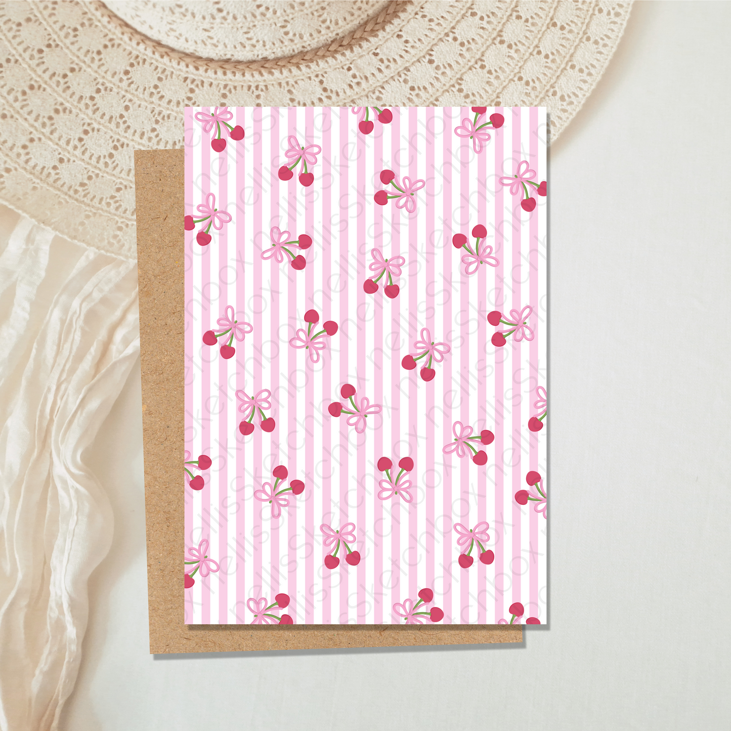 ScrapbookPaper - Cherries