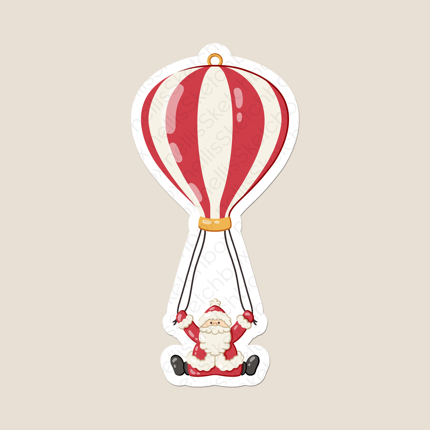 Vinyl Sticker - SantaClause