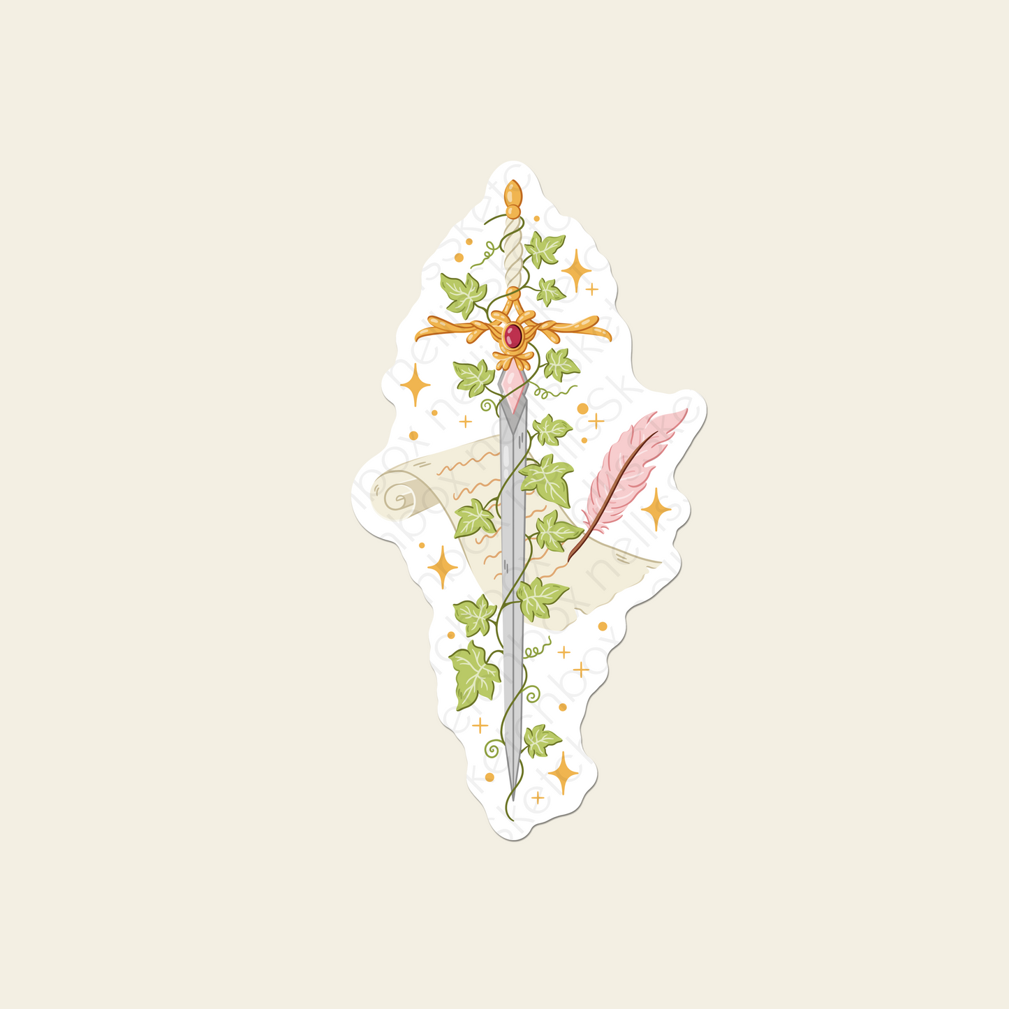 Digital Sticker - Sword_02