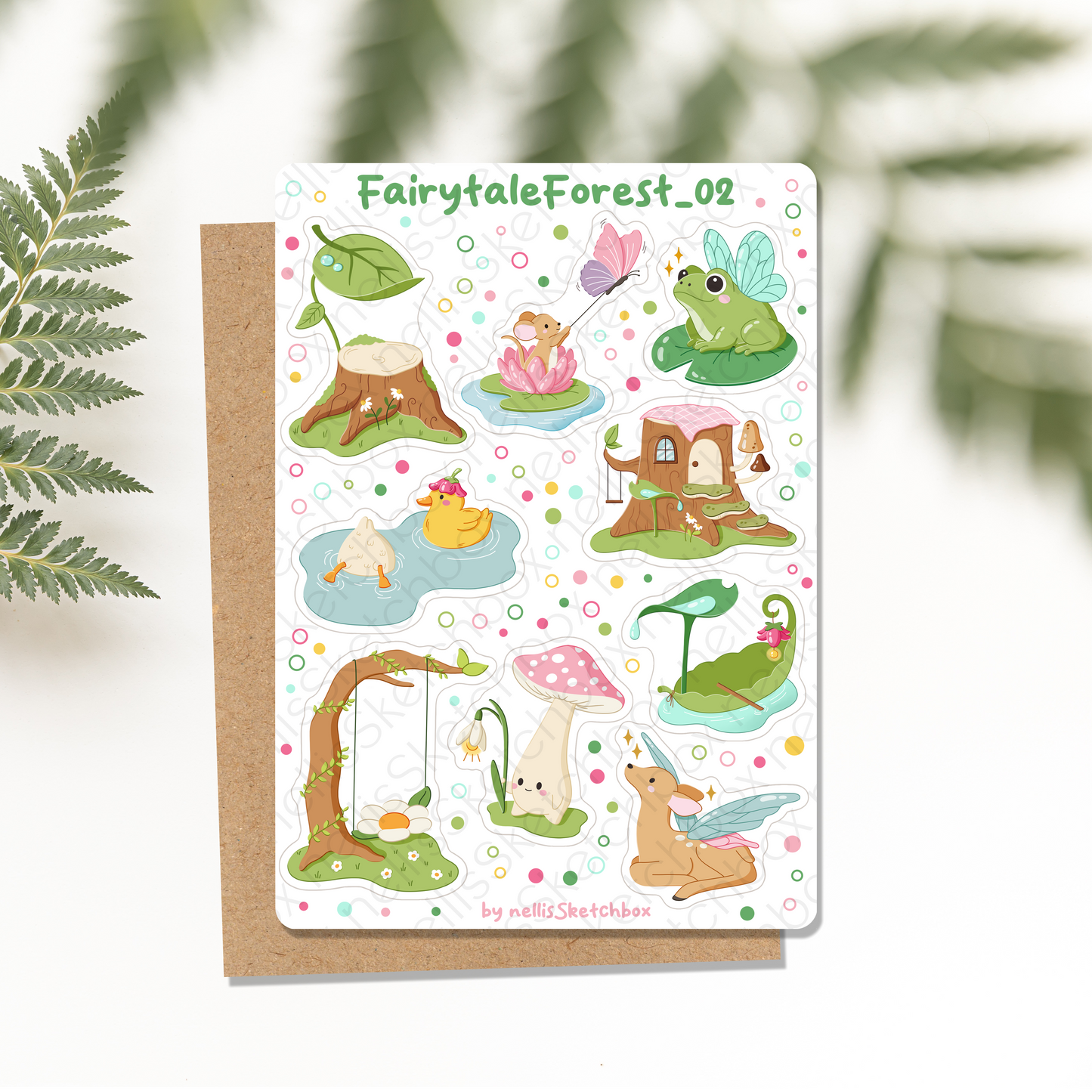 Sticker Sheet - FairytaleForest_02