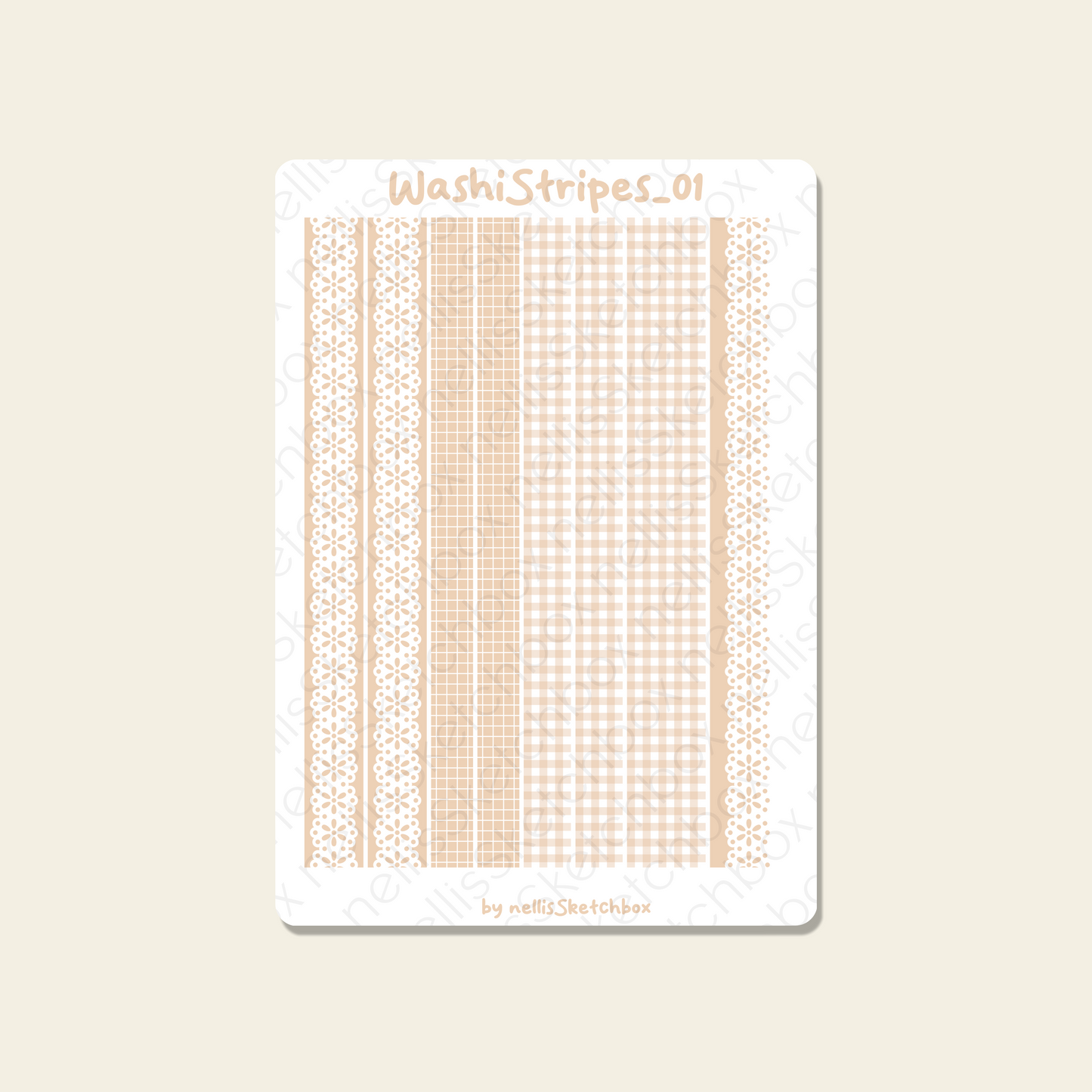 Sticker Sheet - WashiStripes_01