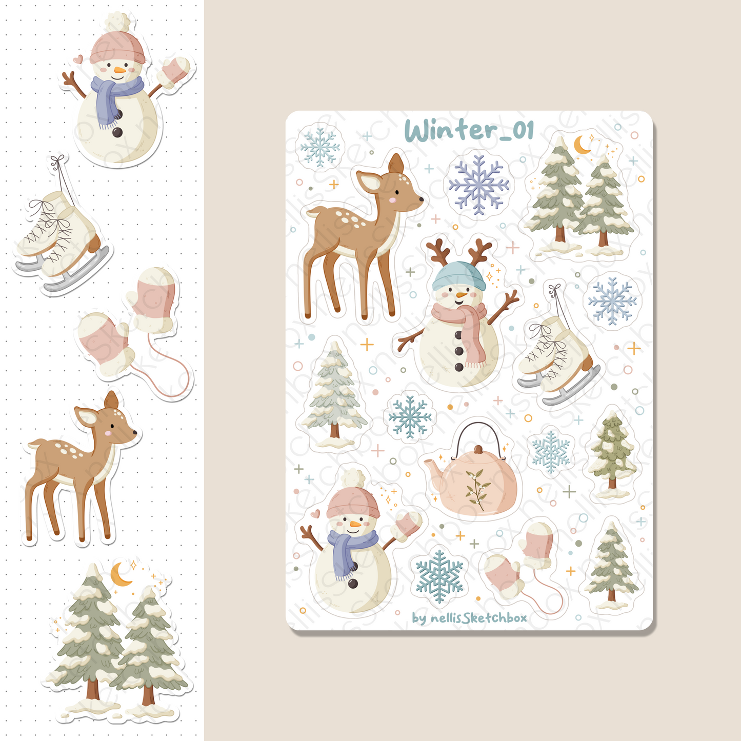 Digital Stickers - Winter_01