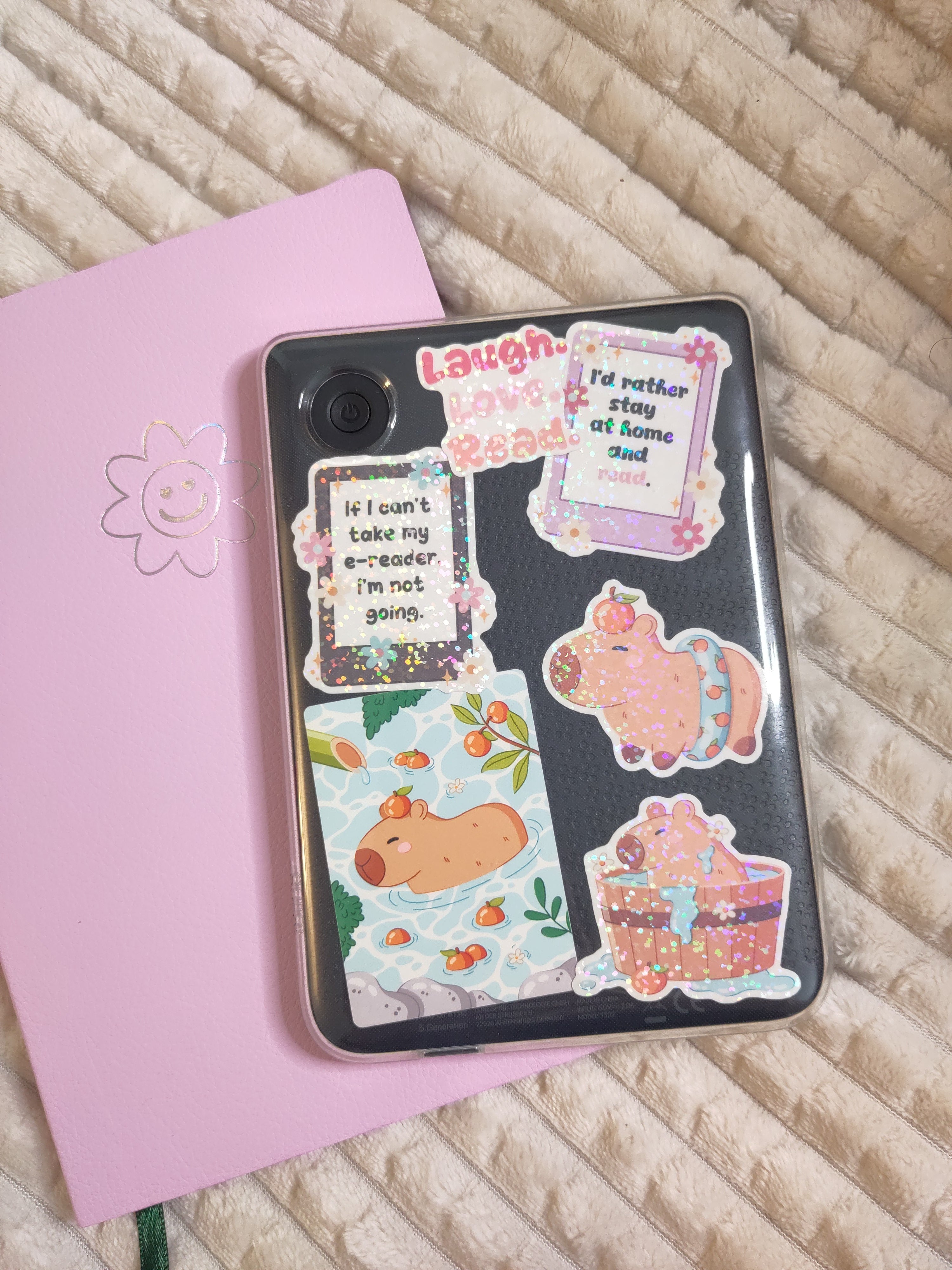 Decorate my e-reader with stickers – nellisSketchbox