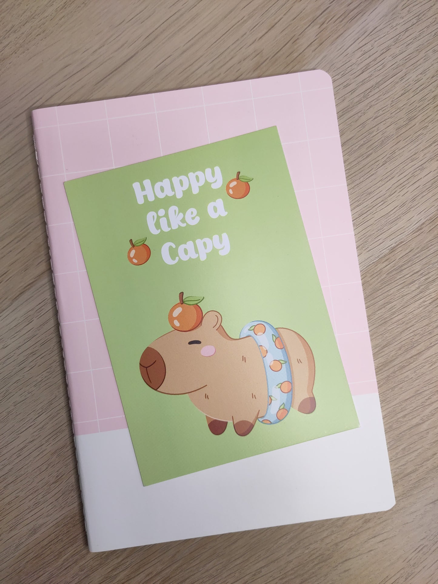 Postcard - Happy like a Capy
