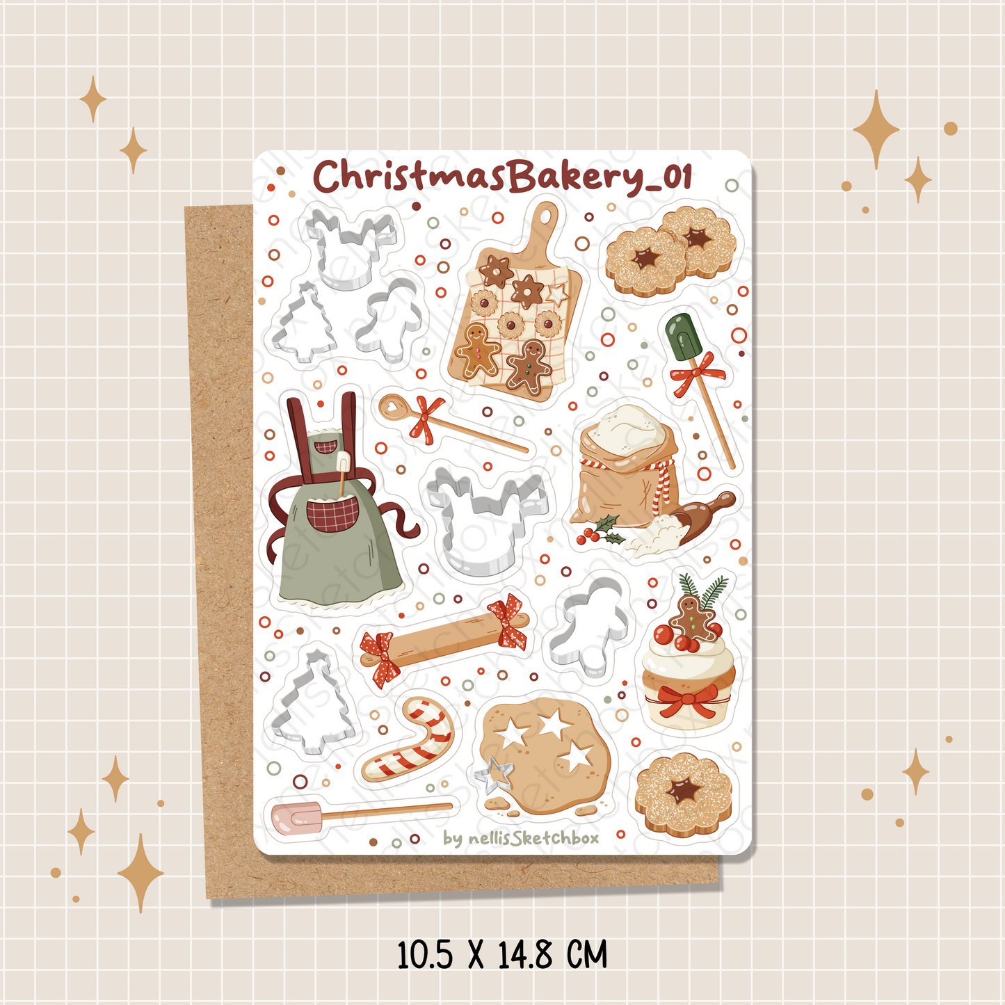 Sticker Sheet - ChristmasBakery_01