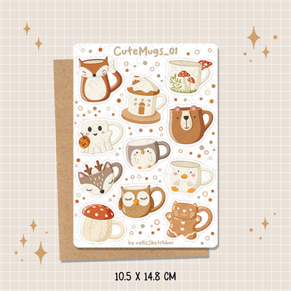 Sticker Sheet - CuteMugs_01