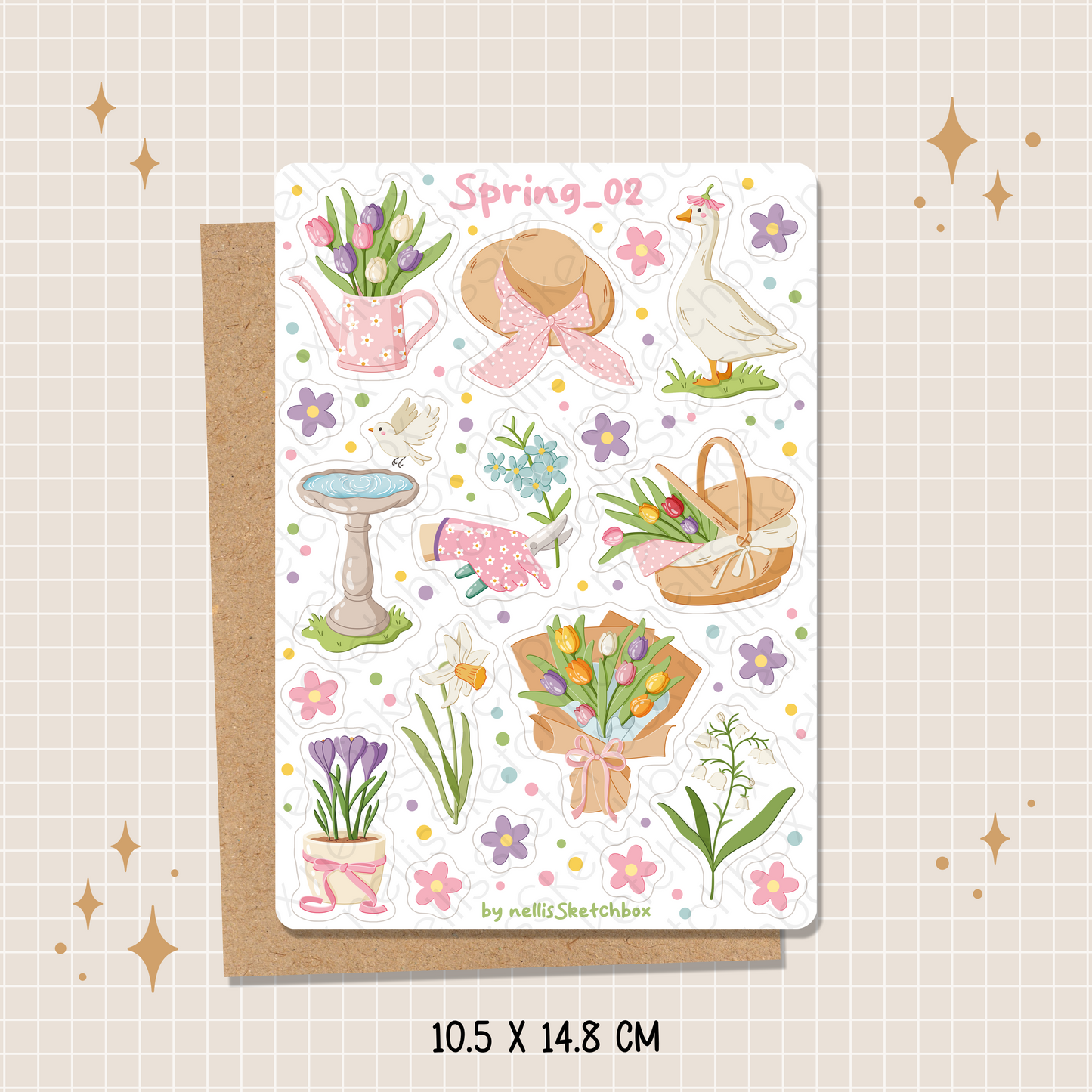 Sticker Sheet - Spring_02