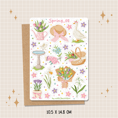 Sticker Sheet - Spring_02