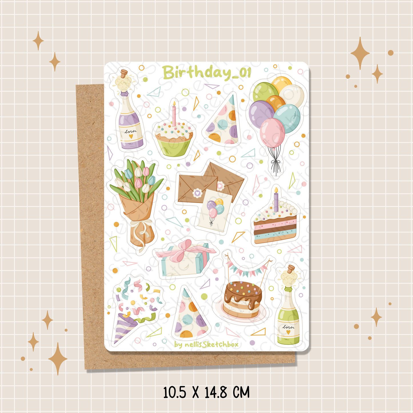 Sticker Sheet - Birthday_01