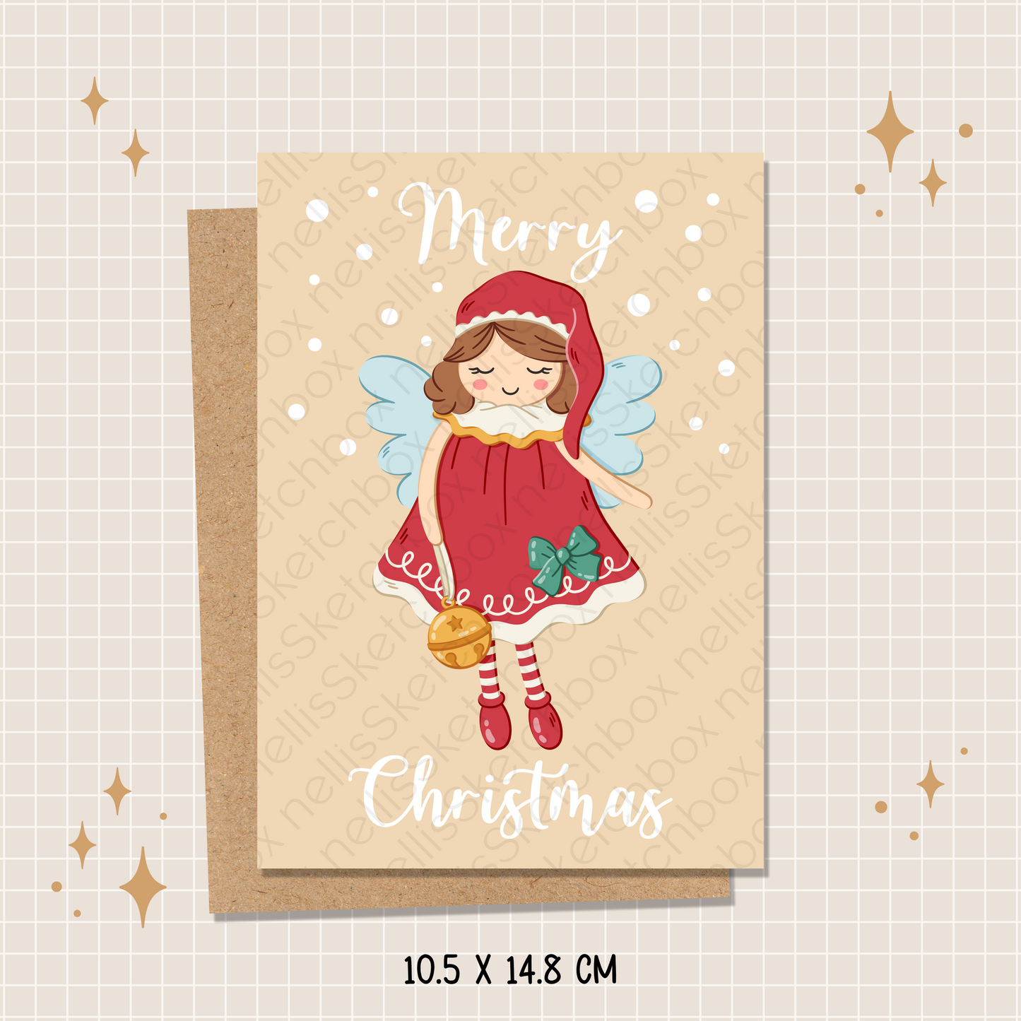 Postcard - ChristmasDoll