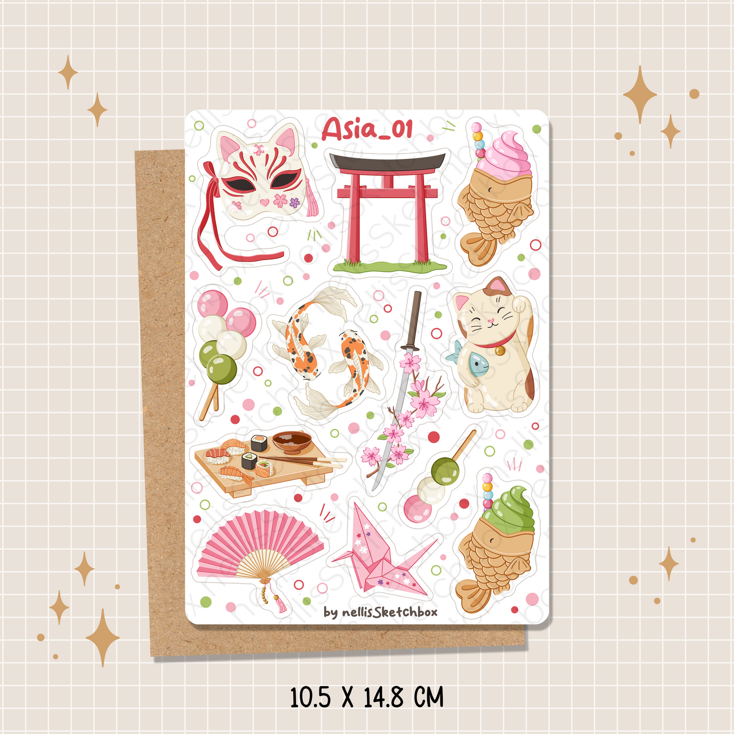 Sticker Sheet - Asia_01