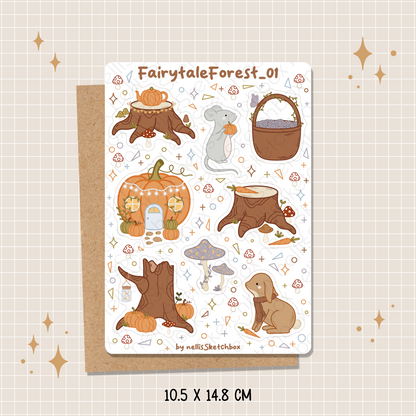 Sticker Sheet - FairytaleForest_01