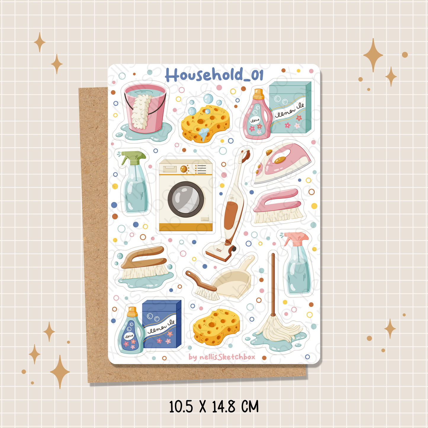 Sticker Sheet - Household_01