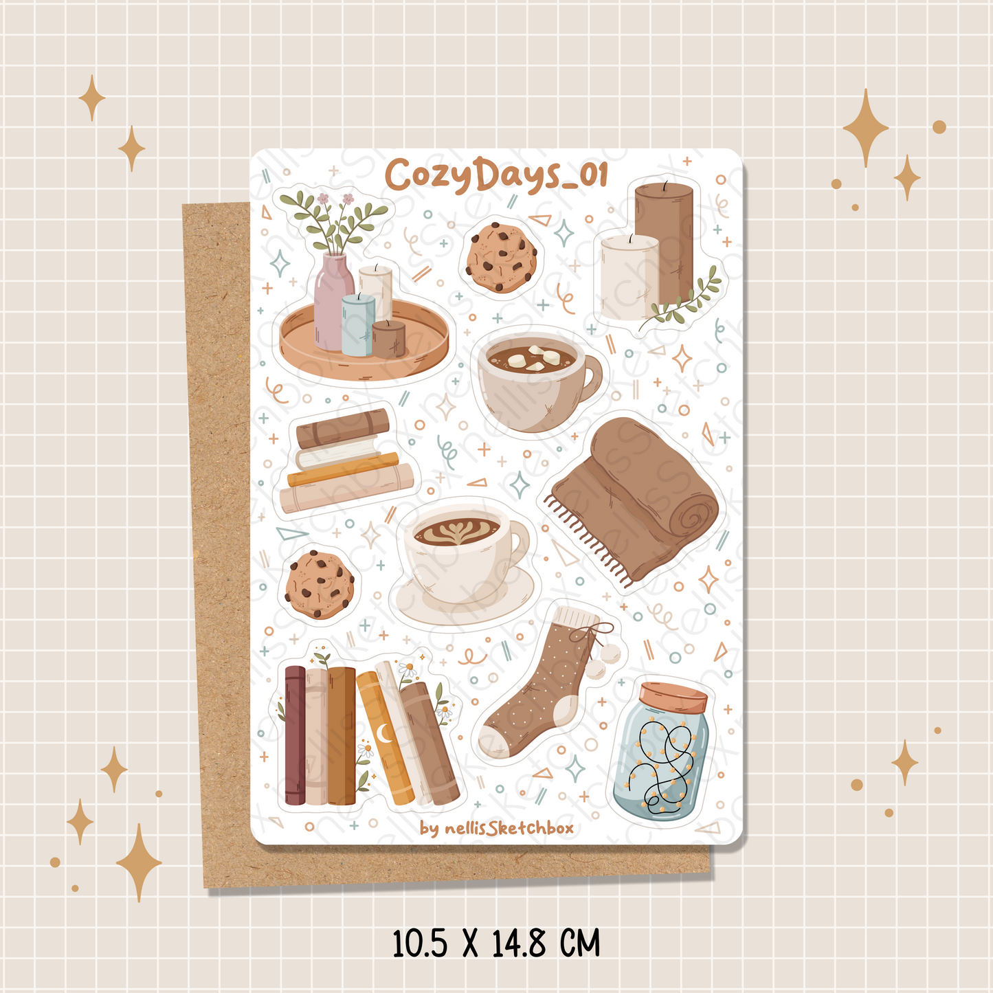 Sticker Sheet - CozyDays_01