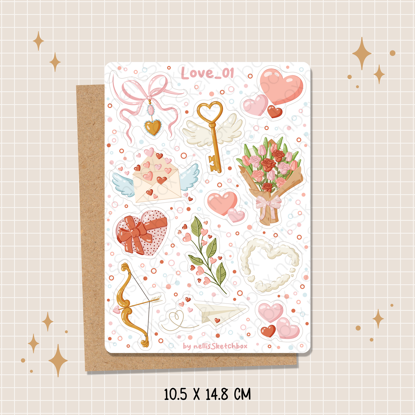 Sticker Sheet - Love_01