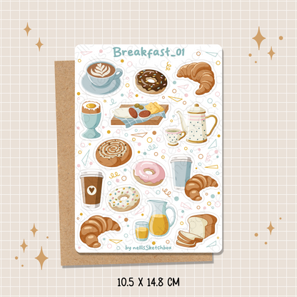 Sticker Sheet - Breakfast_01