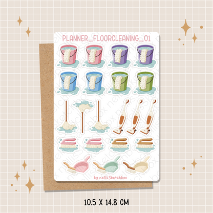 Planner Stickers - FloorCleaning_01