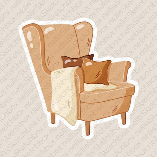 Vinyl Sticker - Armchair