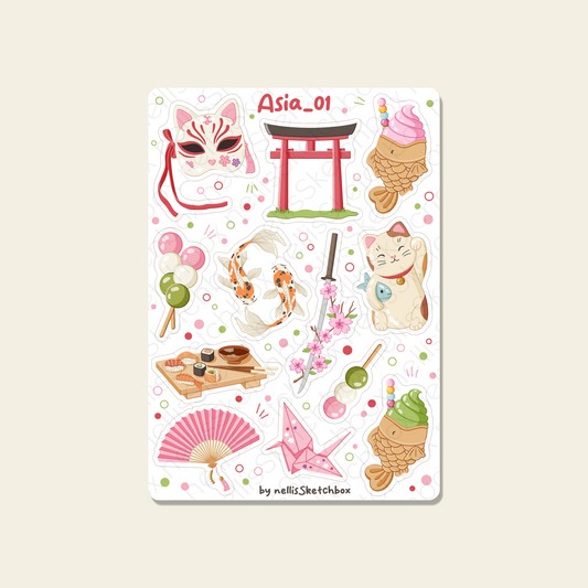 Sticker Sheet - Asia_01