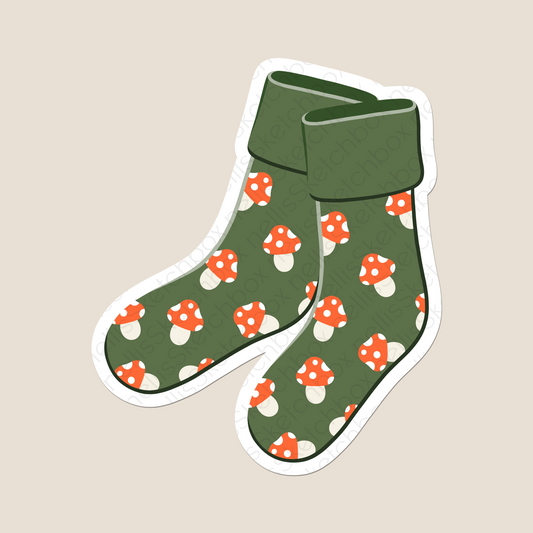 Vinyl Sticker - AutumnSocks
