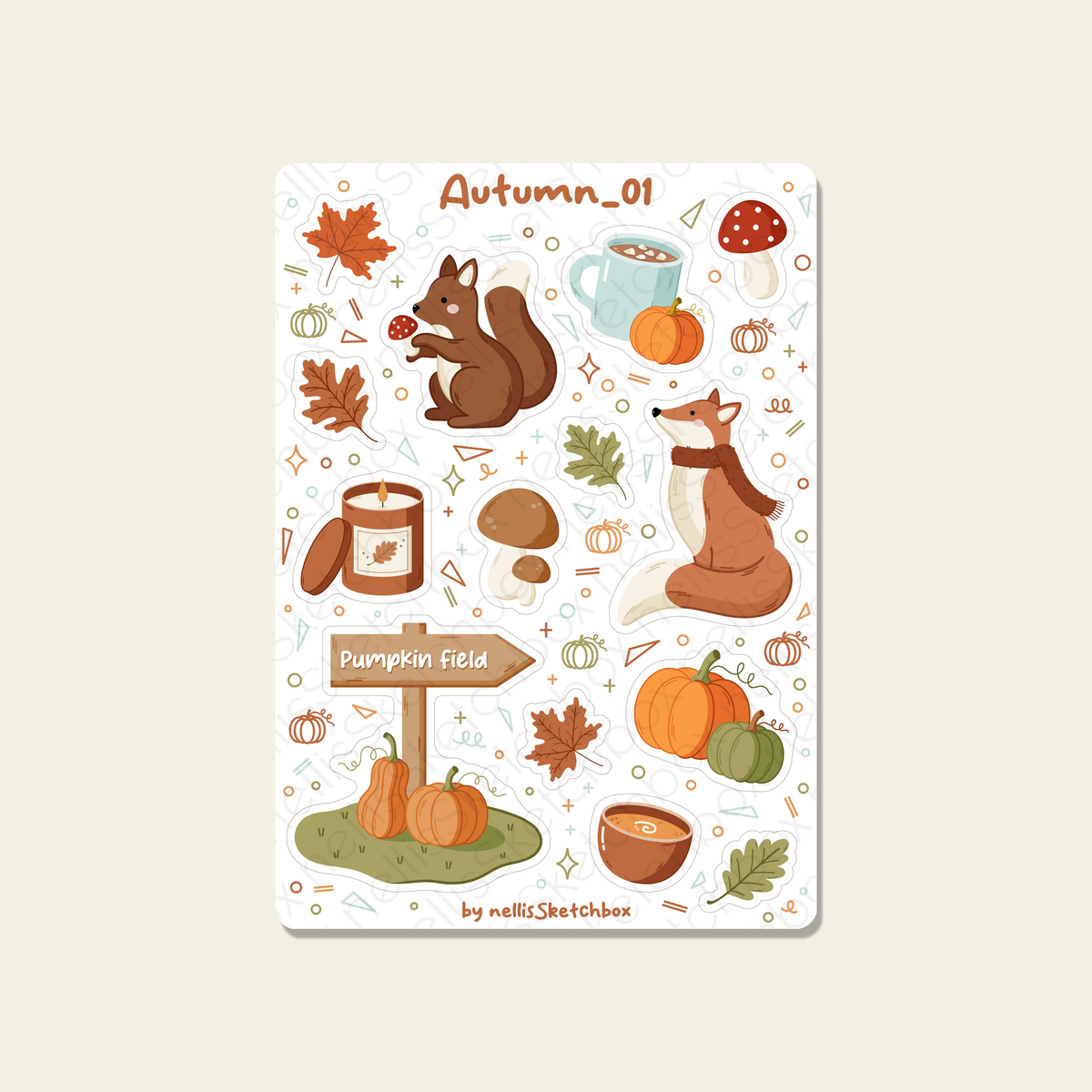 Sticker Sheet - Autumn_01